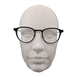 Bevel 6532 Rosa GGFG Black Green Round Eyeglasses Japan 47-21